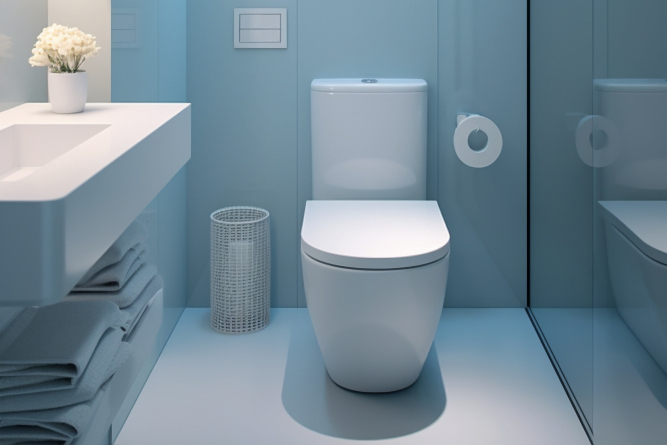 6 Model Kloset Duduk Sanitary Blackwhite, Jadikan Kamar Mandi Lebih Modern dan Kekinian